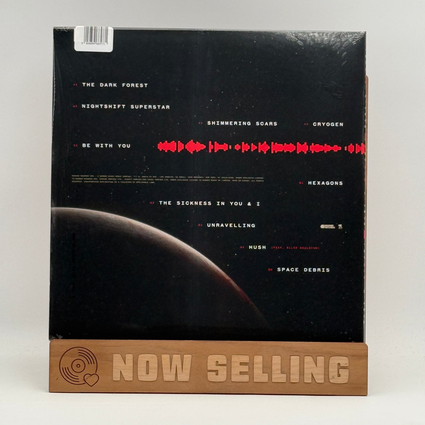 Muse - The Wow! Signal Vinyl LP Translucent Red & Grey Galaxy SEALED Indie Exclusive