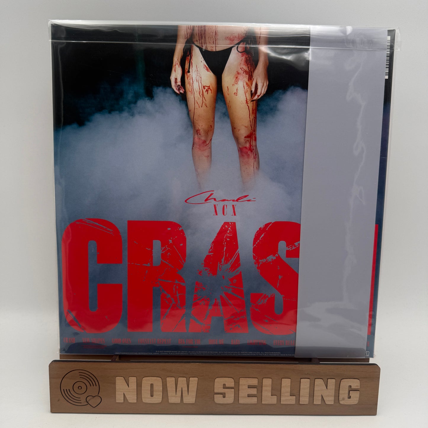 Charli XCX - Crash Vinyl LP Grey Assai OBI Numbered