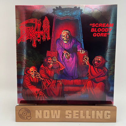 Death - Scream Bloody Gore Vinyl LP Custom Tri-Color Merge w/ Splatter Foil Sleeve
