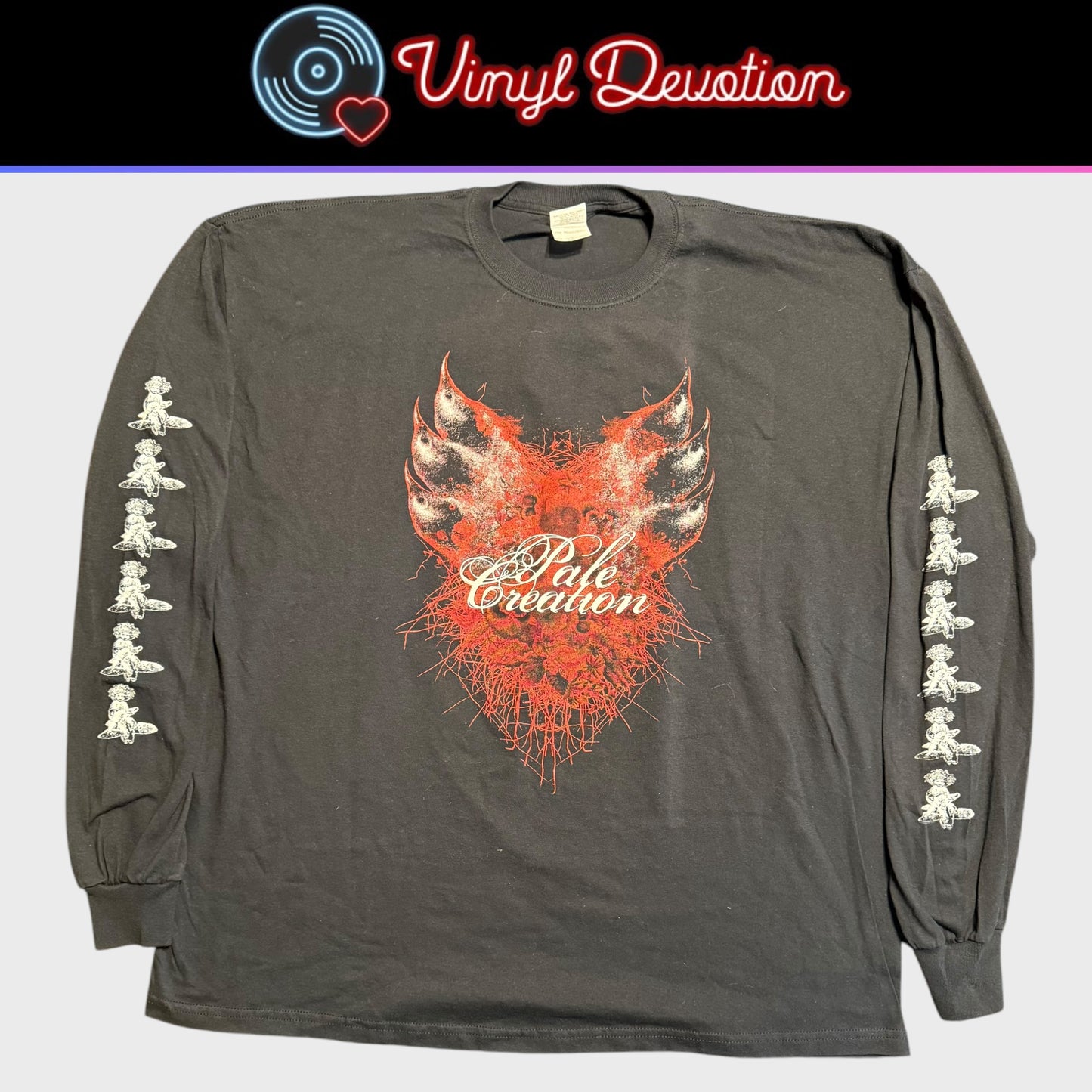 Pale Creation Band Wake Of Temptation Long Sleeve T-Shirt Size XXL