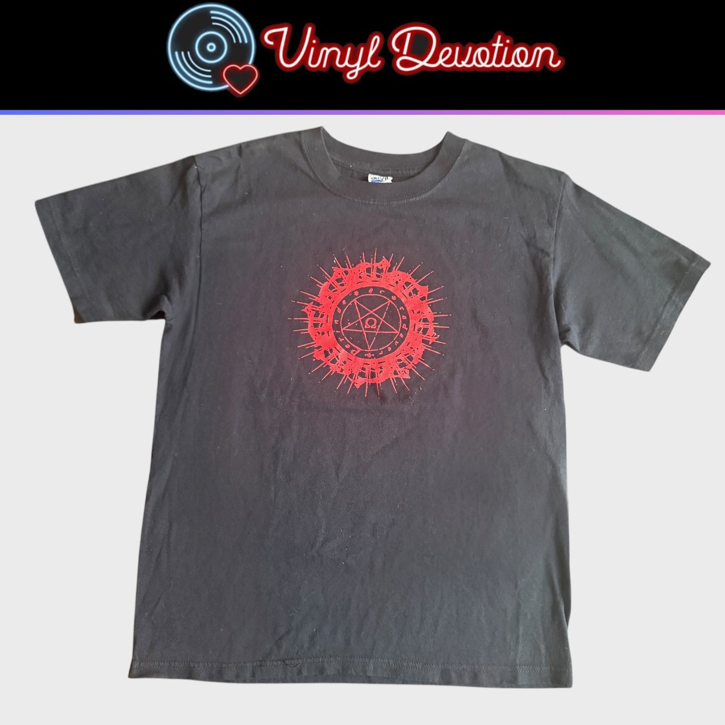 Deathspell Omega Band Red Sigil Perinde ac Cadaver T-Shirt Size M