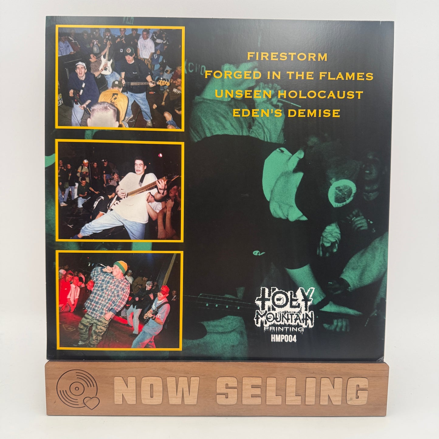 Earth Crisis - Firestorm Vinyl EP Fire Red Orange Yellow Merge [DING]