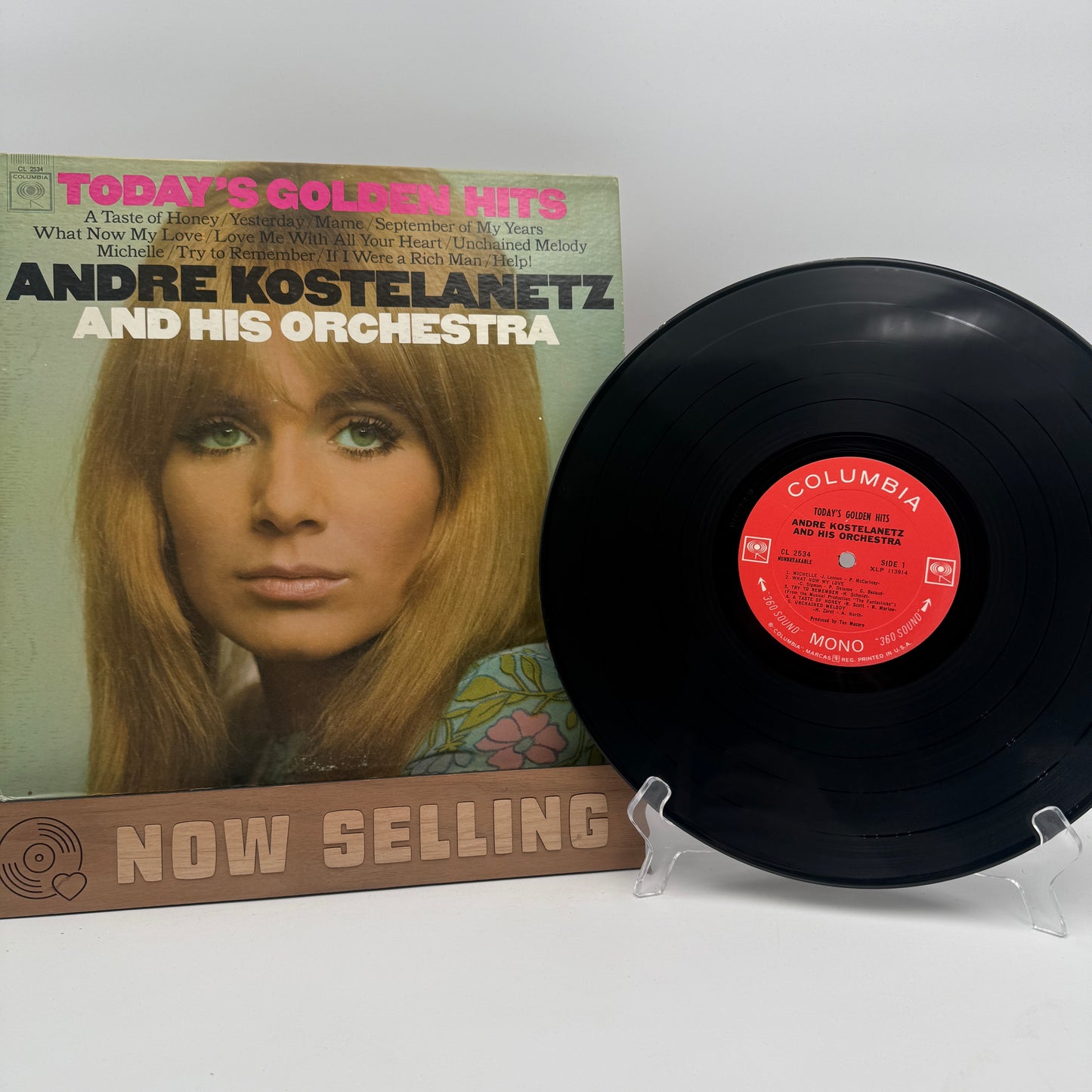 Andre Kostelanetz & His Orchestra 5 Vinyl Record Lot - Golden Hits, Scarborough Fair, etc
