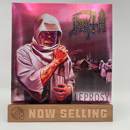 Death - Leprosy Vinyl LP Custom Tri-Color Merge w/ Splatter Foil Sleeve