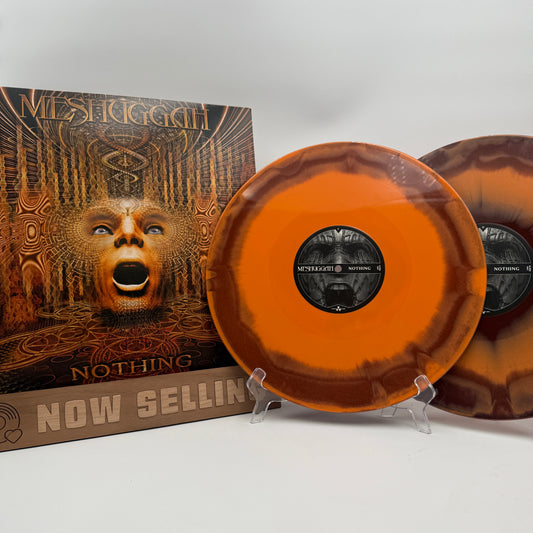 Meshuggah - Nothing Vinyl LP Alt Cover Brown / Orange Swirl 2 C/D RECORDS READ