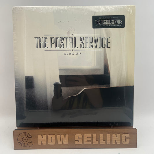 The Postal Service - Give Up Vinyl LP Blue w/ Metallic Silver SEALED