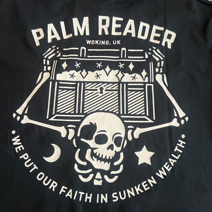 Palm Reader Band We Put Our Faith In Sunken Wealth T-Shirt Size L