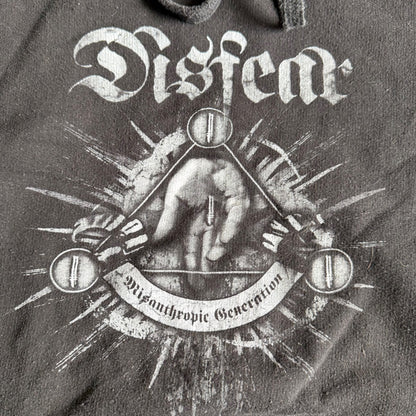 Disfear Band Misanthropic Generation Pullover Hoodie Size XXL