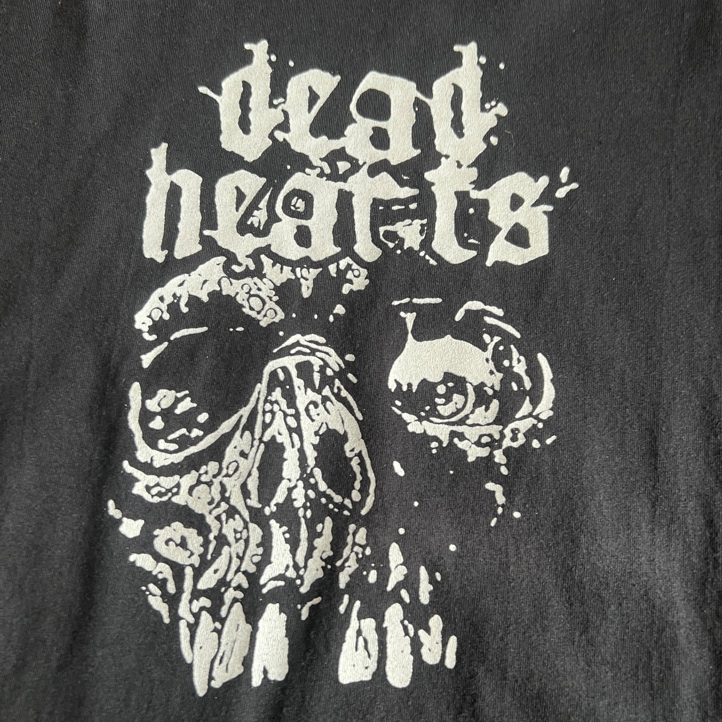 Dead Hearts Band Long Sleeve T-Shirt Size L