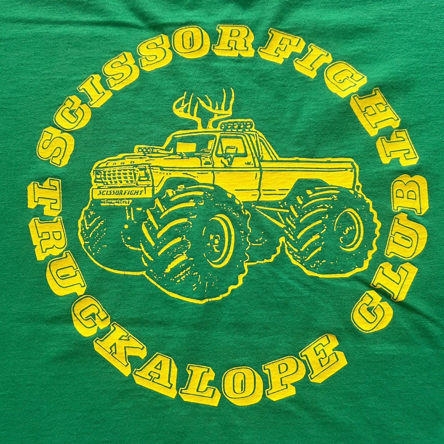 Scissorfight Band Truckalope Club T-Shirt Size Large