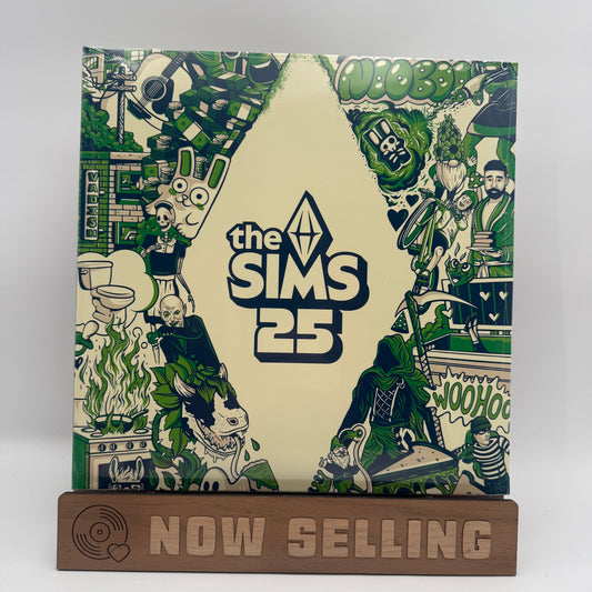 The Sims 25 Video Game Soundtrack Vinyl LP Metallic Shiny Green SEALED