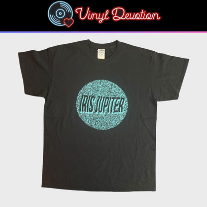 Iris Jupiter Band Blue Logo T-Shirt Size L Fk Mt. Open Door Records