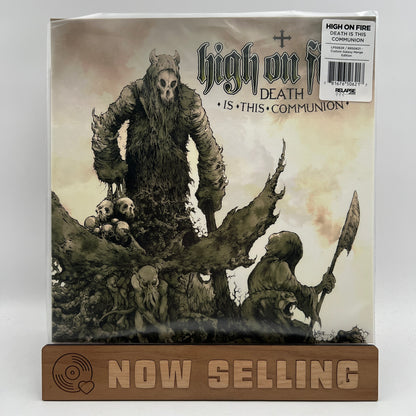 High On Fire - Death Is This Communion Vinyl LP Custom Galaxy Effect