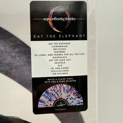 A Perfect Circle - Eat The Elephant Vinyl LP Reissue Blue / Red Splatter SEALED