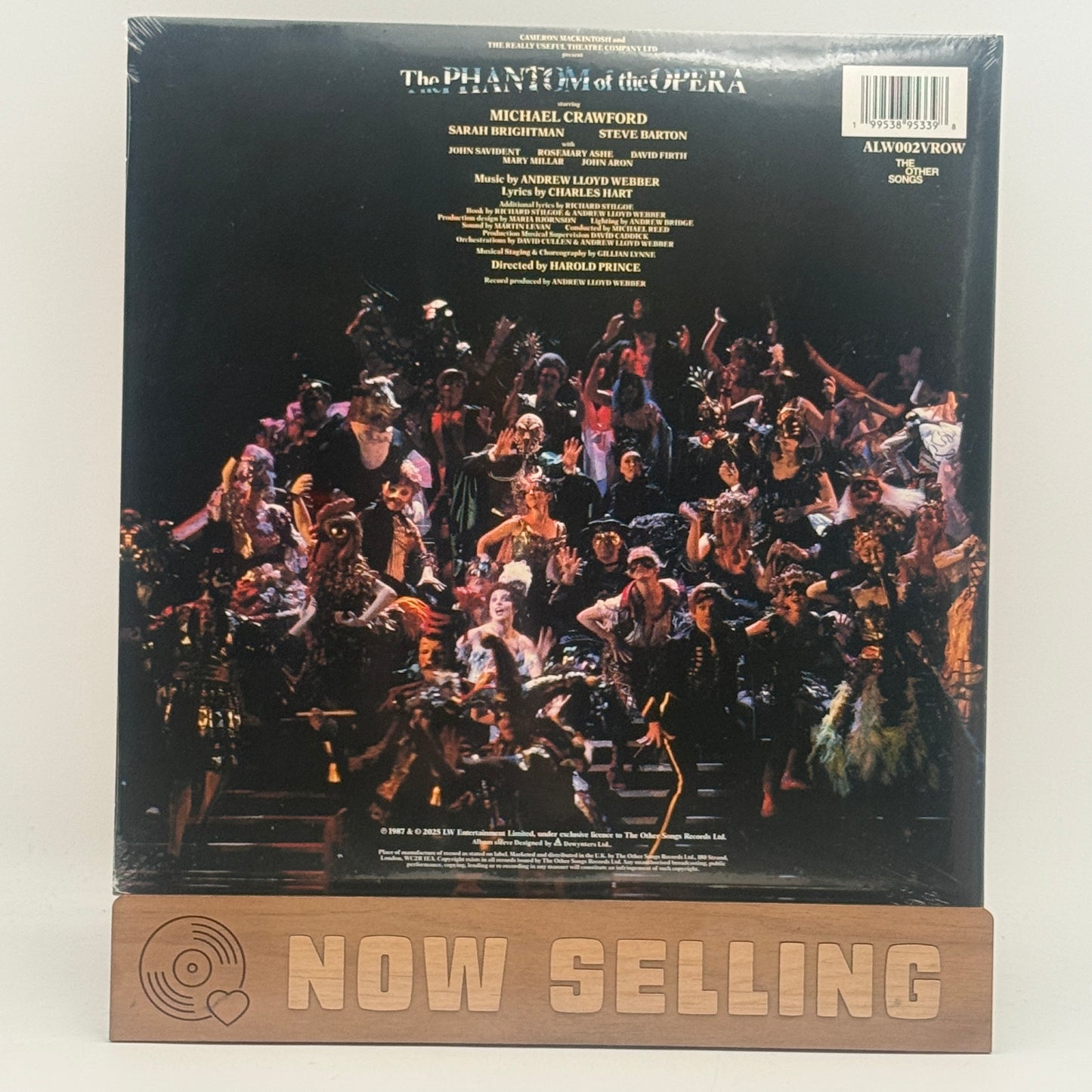 Phantom Of The Opera Soundtrack Vinyl LP White UK Reissue SEALED Andrew Lloyd Webber