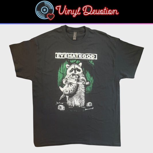 EyeHateGod Band Southern Nihilism Front / Racoon T-Shirt Size XL