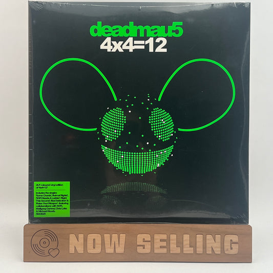 Deadmau5 - 4x4=12 Vinyl LP Reissue SEALED Green