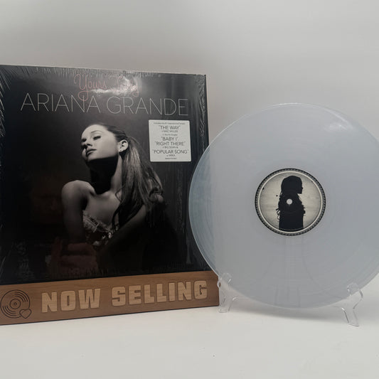 Ariana Grande - Yours Truly Vinyl LP Clear & White Swirl