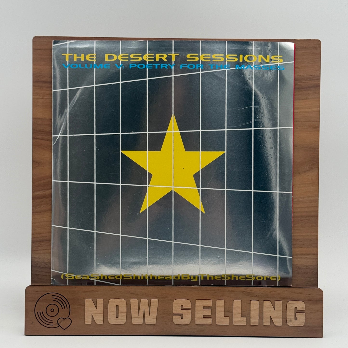 Desert Sessions - Volume V: Poetry For The Masses Vinyl 10" Clear Original QOTSA