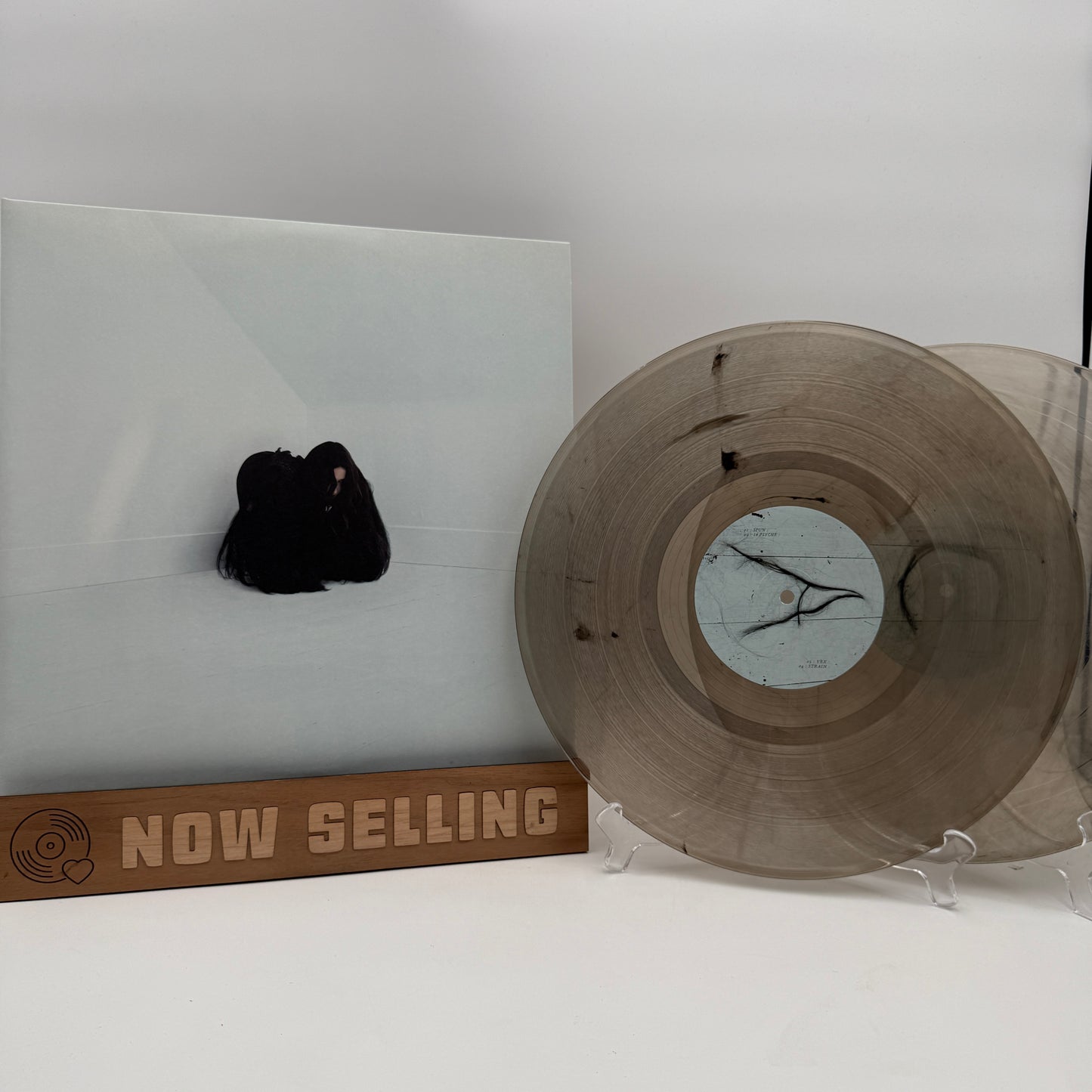 Chelsea Wolfe - Hiss Spun Vinyl LP Clear & Black Smoke