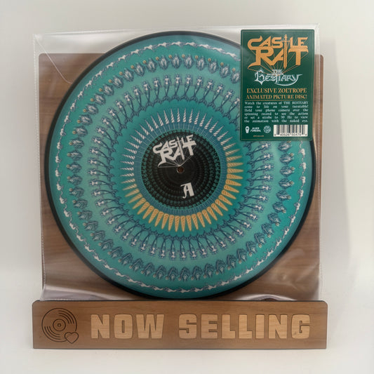 Castle Rat - The Bestiary Vinyl LP Zoetrope Picture Disc