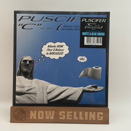 Puscifer - C Is For... Vinyl EP Reissue White / Blue Smush SEALED
