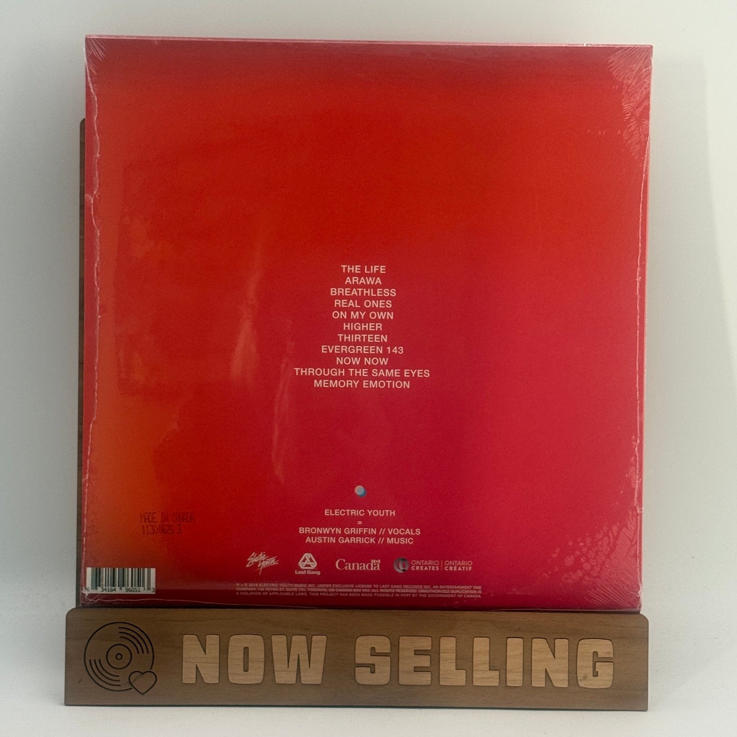 Electric Youth - Memory Emotion Vinyl LP Clear SEALED