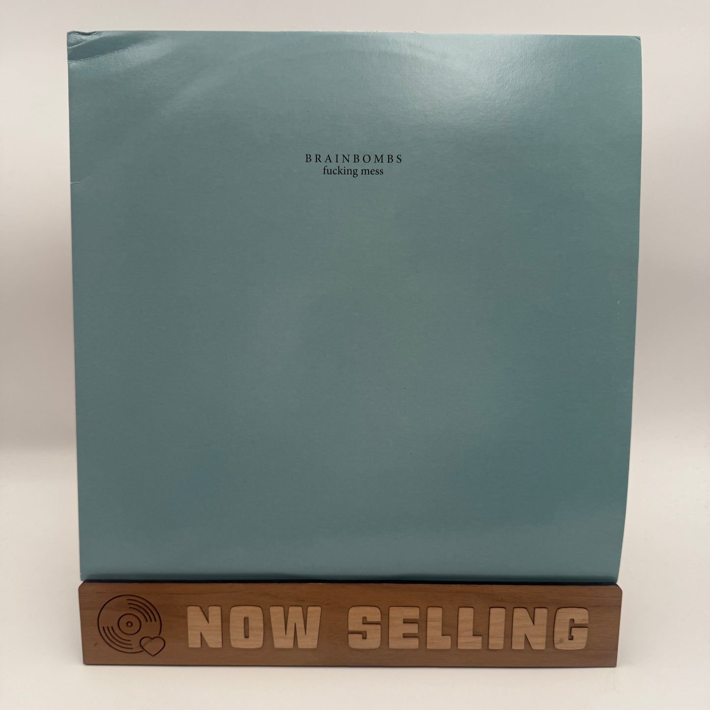 Brainbombs - Fucking Mess Vinyl LP Blue Translucent Numbered 1st Press