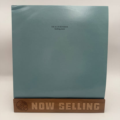 Brainbombs - Fucking Mess Vinyl LP Blue Translucent Numbered 1st Press