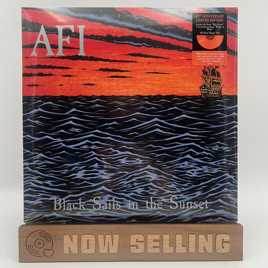 AFI - Black Sails In The Sunset Vinyl LP Neon Orange SEALED 25th Anniversary