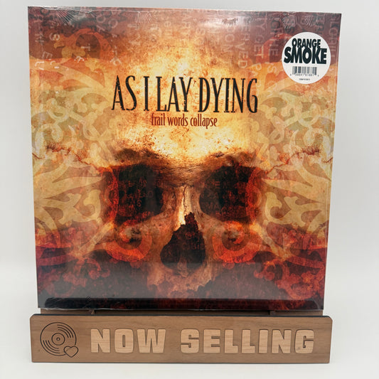 As I Lay Dying - Frail Words Collapse Vinyl LP Orange Smoke SEALED