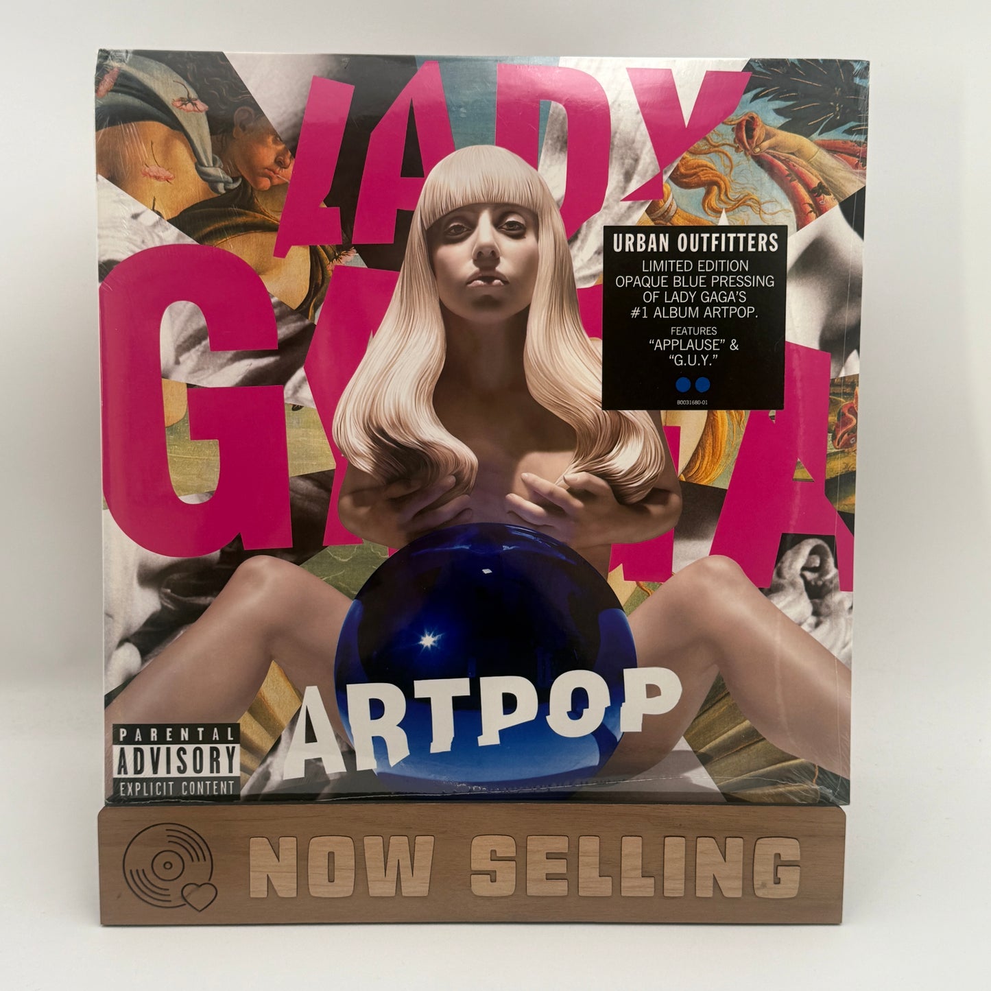 Lady Gaga - Artpop Vinyl LP Blue Opaque Reissue SEALED UO Exclusive