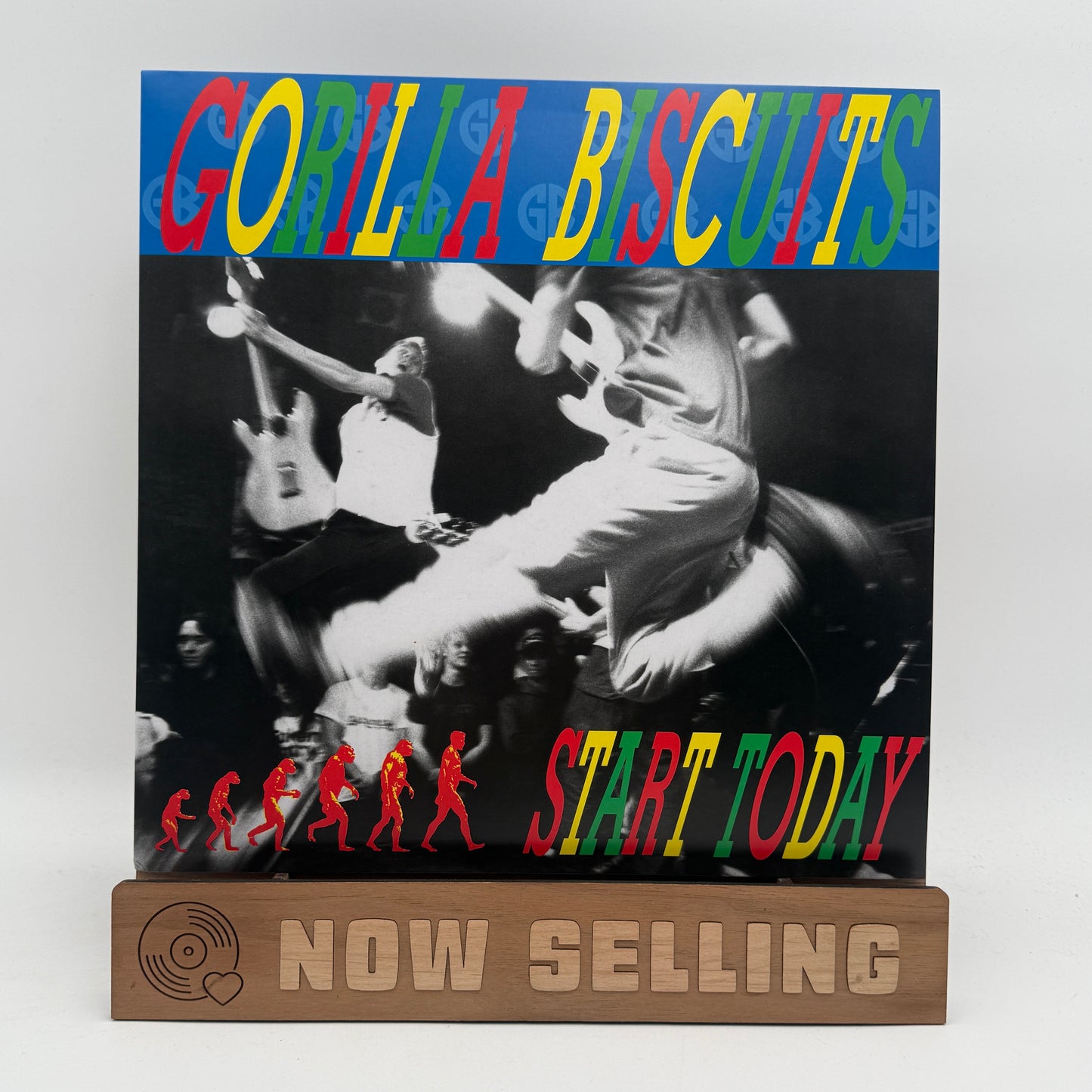 Gorilla Biscuits - Start Today Vinyl LP Reissue Green Marble