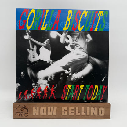 Gorilla Biscuits - Start Today Vinyl LP Reissue Green Marble