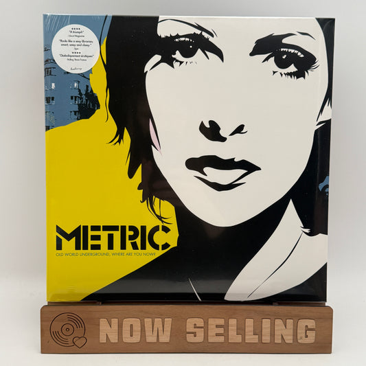 Metric - Old World Underground, Where Are You Now? Vinyl LP Reissue Black SEALED