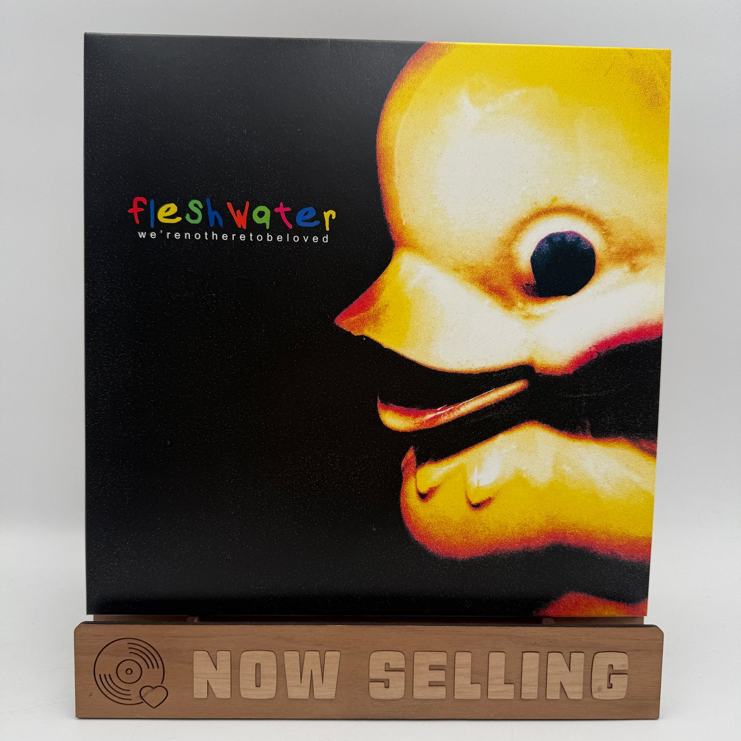 Fleshwater - We’re Not Here To Be Loved Vinyl LP Reissue White In Clear