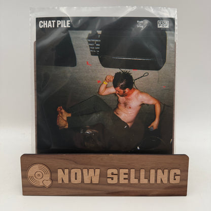 Chat Pile  - Masks b/w Sifting Vinyl 7" Sea Glass w/ Black Swirl