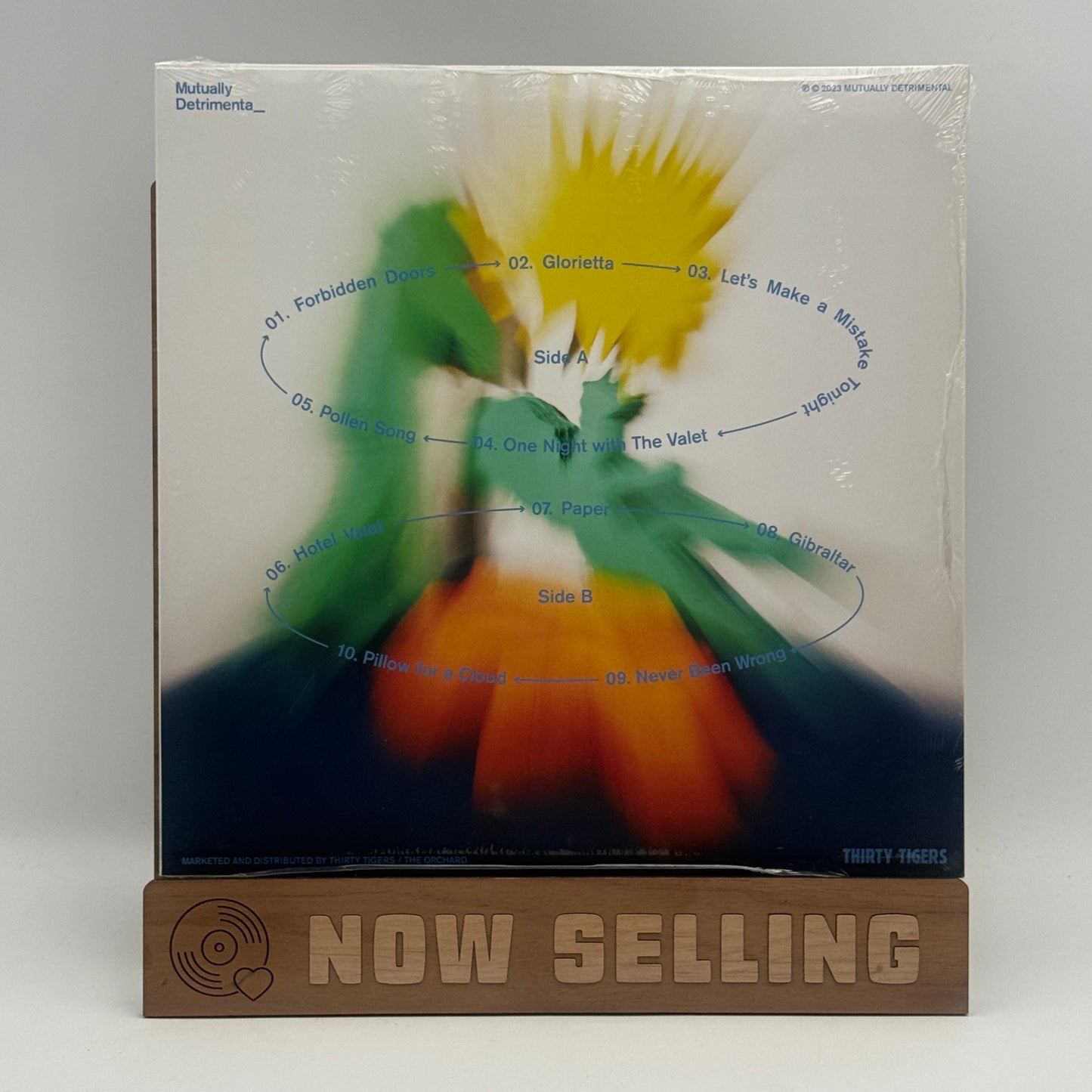 Tennis Band - Pollen Vinyl LP Clear w/ Gold Smoke SEALED