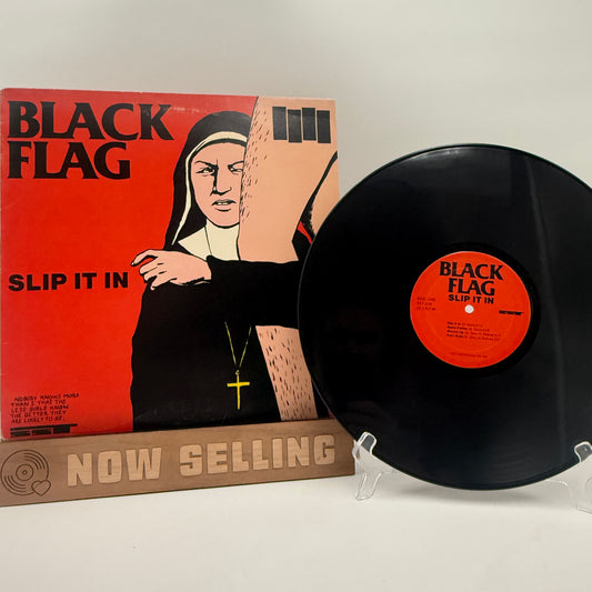Black Flag - Slip It In Vinyl LP Original 1st Press w/ Flyer & Promo Insert