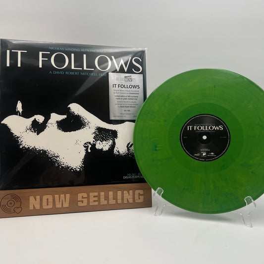 It Follows Soundtrack Vinyl LP Green Marbled Numbered Disasterpeace