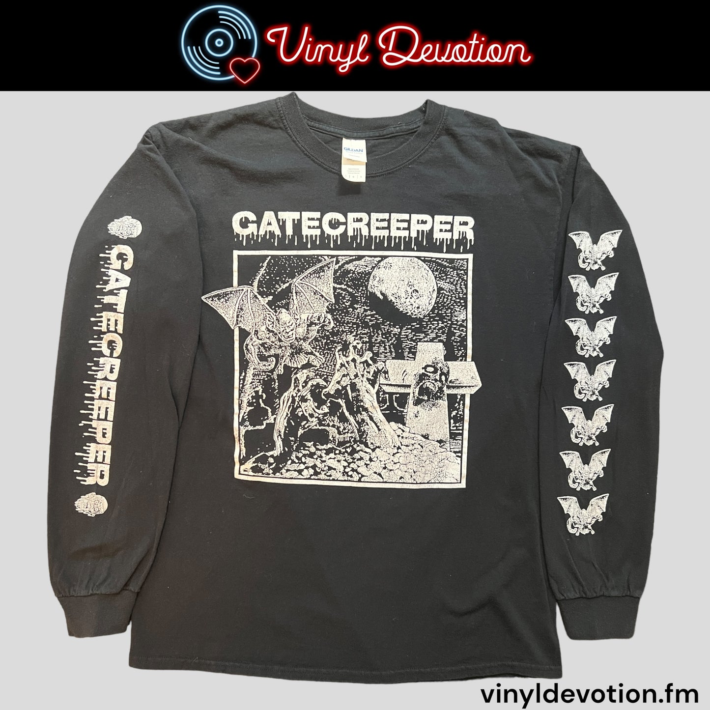 Gatecreeper Band Long Sleeve T-Shirt Size L