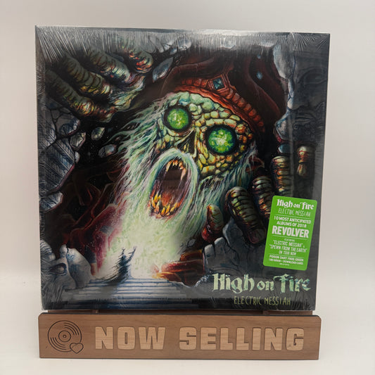 High On Fire - Electric Messiah Vinyl LP Poison Dart Frog Green SEALED