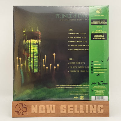 John Carpenter's Prince Of Darkness Soundtrack Vinyl LP Ultra Clear SEALED