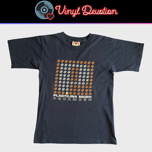 Plastilina Mosh Band Aquamosh Vintage Blue T-Shirt Size M