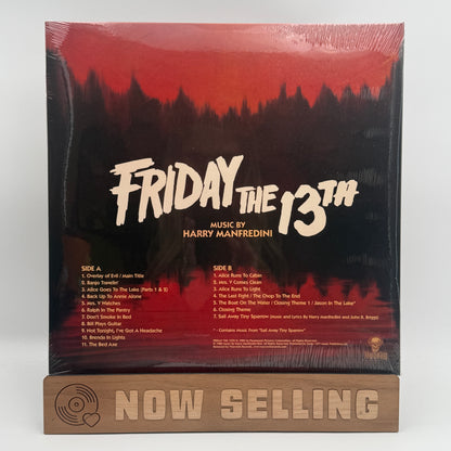 Friday The 13th Soundtrack Vinyl LP Metallic Splatter SEALED Harry Manfredini