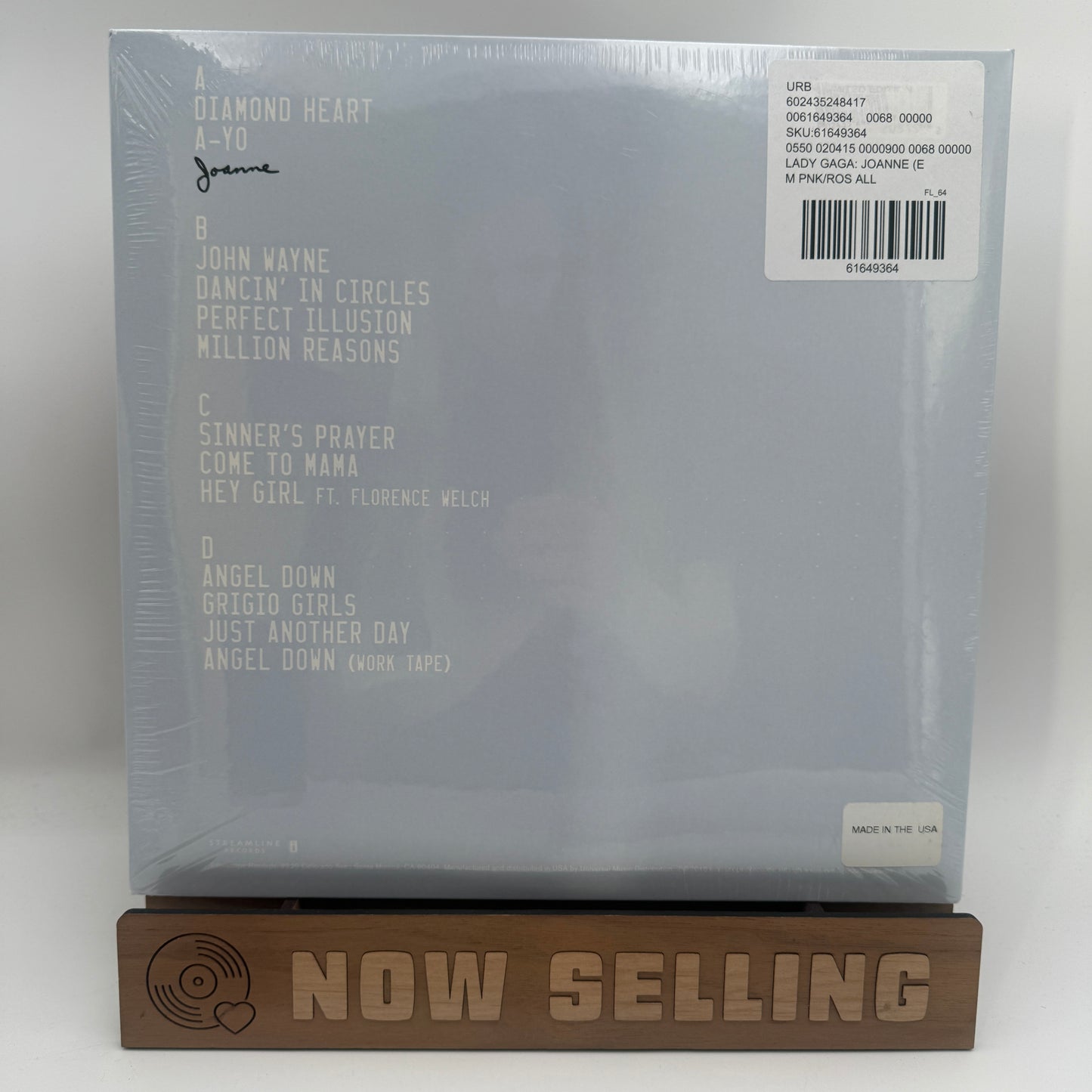 Lady Gaga - Joanne VInyl LP Pink Mixed Opaque Reissue SEALED UO Exclusive