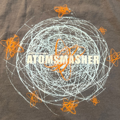 James Plotkin's Atomsmasher Band Gray Vintage T-Shirt Size M Khanate Khlyst Phantomsmasher Jodis