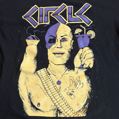 Circle Band Jyrki Nissinen 2018 T-Shirt Size XL Split Cranium Ektroverde Falcon Pharaoh Overlord