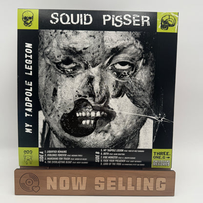 Squid Pisser - My Tadpole Legion Vinyl LP Slime Green Starcrawler Gwar Deaf Club