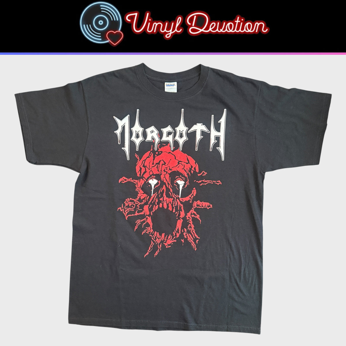Morgoth Band Cursed To Live - Maryland Deathfest 2012 T-Shirt Size L